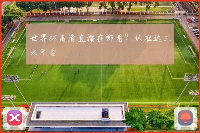 世界杯高清直播在哪看?认准这三大平台