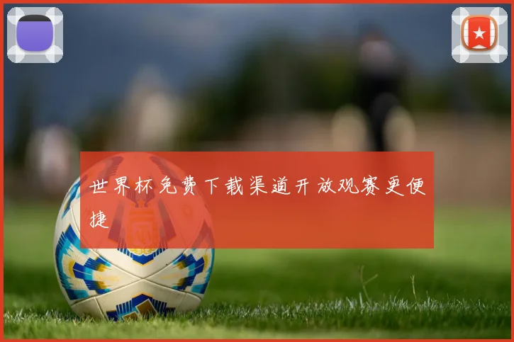 世界杯免费下载渠道开放观赛更便捷