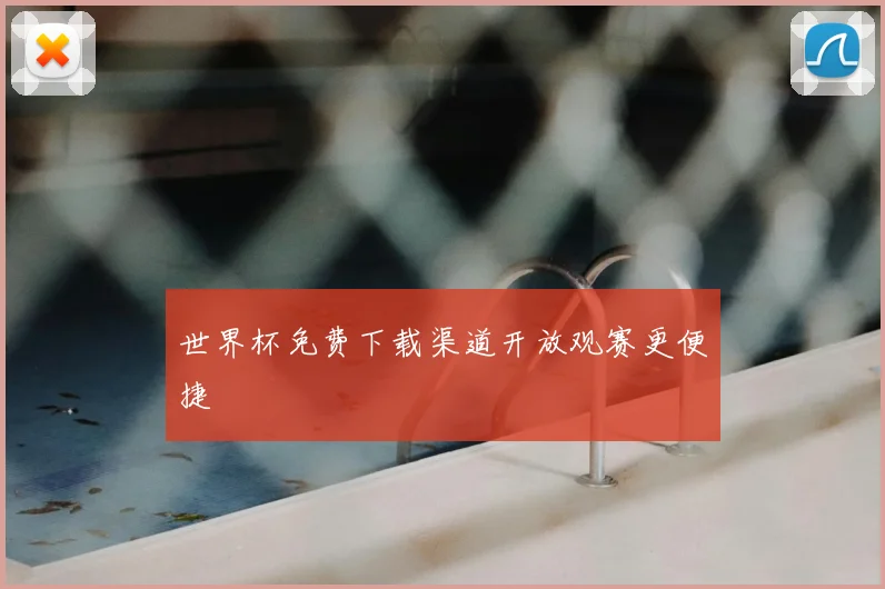 世界杯免费下载渠道开放观赛更便捷
