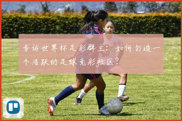 专访世界杯足彩群主:如何打造一个活跃的足球竞彩社区?