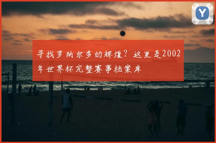 寻找罗纳尔多的辉煌？这里是2002年世界杯完整赛事档案库